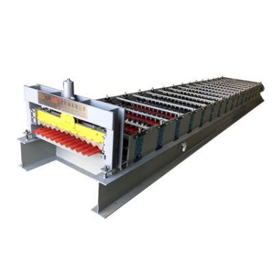 Corrugated Sheet Metal Profile Roof Panel Roll Forming Machine