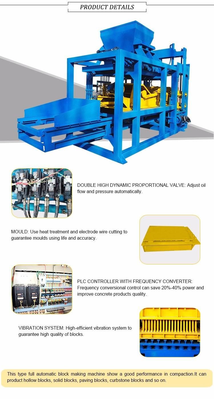Qt4-15 Hydraulic and Automatic Block Making Machine Price in Ghana