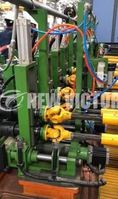 Automatic Roller Quick Change System on ERW Tube Mill Steel Pipe Manufacturing Machine