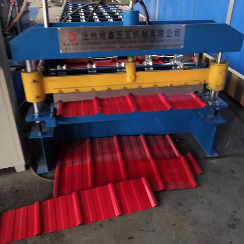 New Zinc Panel Trapezoidal Metal Roofing Roll Forming Machine with Best Price