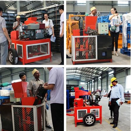 Hr1-20 Hydraform Interlocking Brick Cement Machinery Portable Brick Making Machine