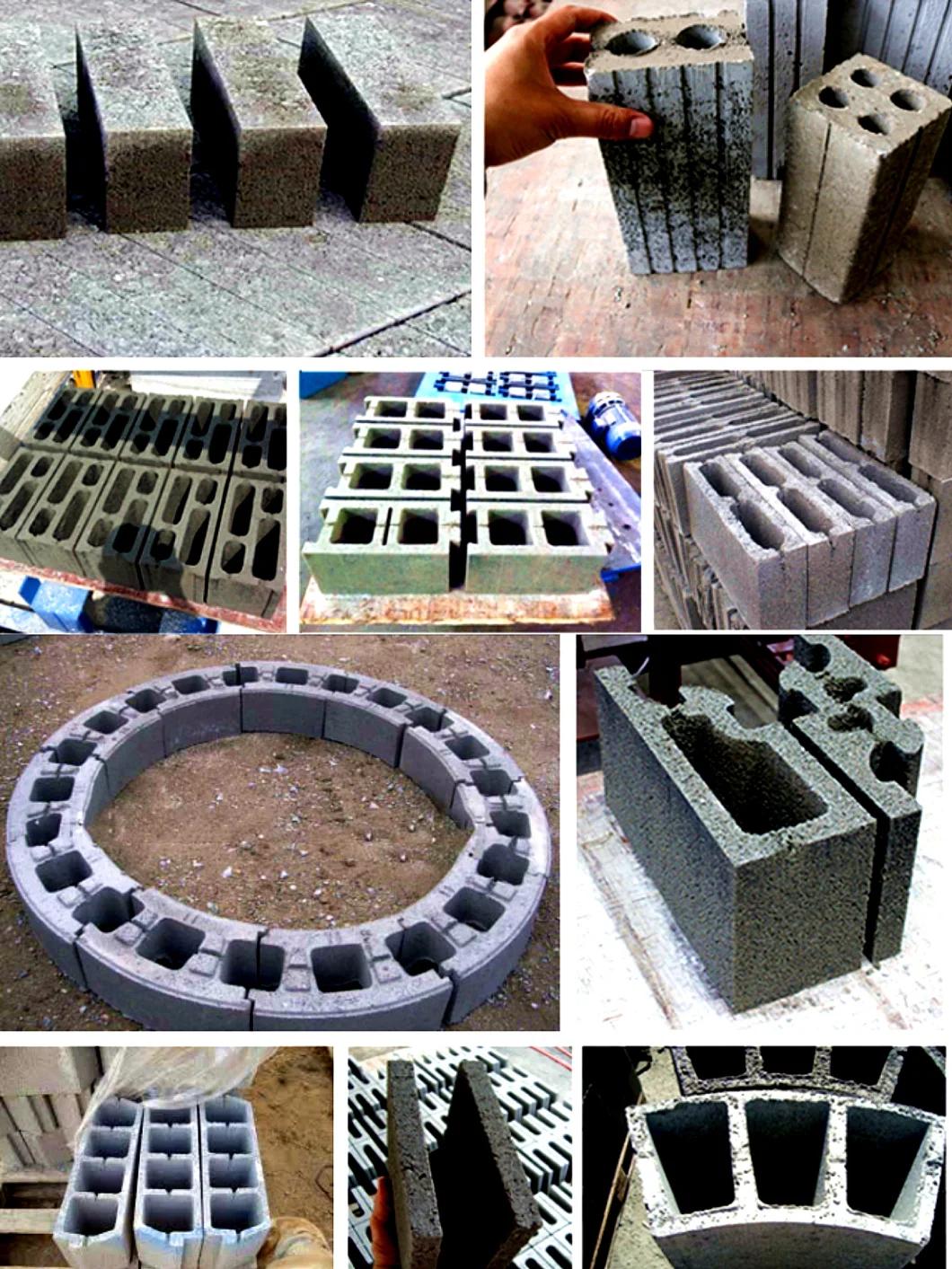 Xinming Qtj4-40 Multi-Purpose Semi-Automatic Block Making Machine Hollow Brick Making Machine with High Quality