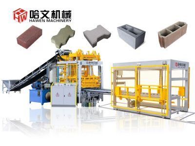 Hot Sales in Africa Automatic Concrete Block and Brick Making Machine