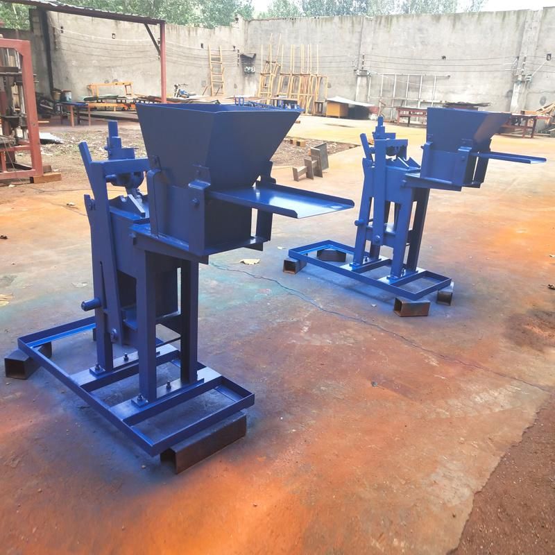 Manual Clay Interlocking Brick Machine