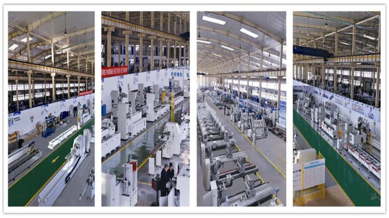 3 Axis CNC Aluminum Window Frame Machine