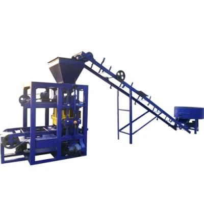 Small Brick Machine Qt4-26 Manual Interlocking Paving Hollow Block Making Machine Price