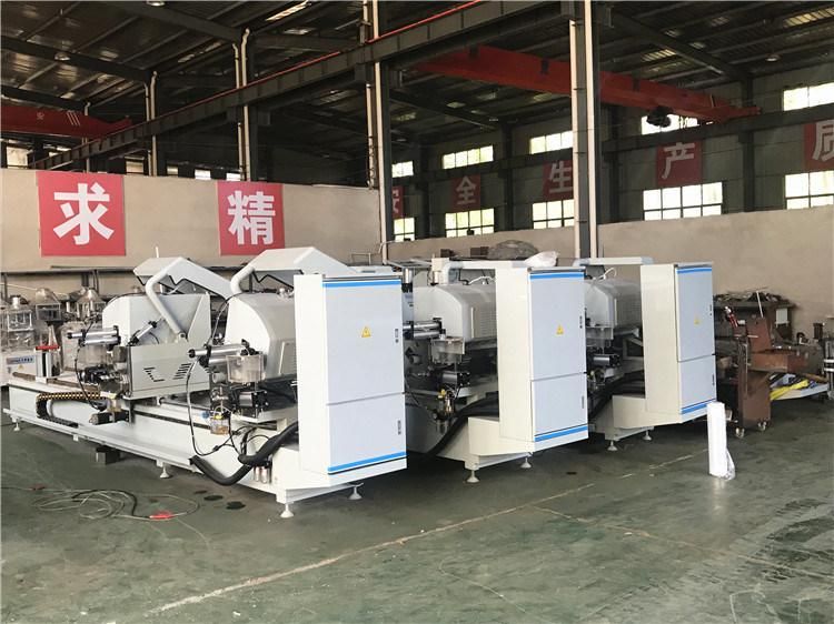 CNC Aluminum/UPVC Profile Double Head Cutting Saw/Aluminum Profile Cutting Machine/UPVC and Aluminum Window Door Making Machine