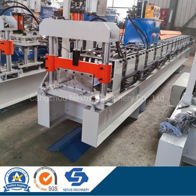 Metal Ibr Roof Ridge Cap Roll Forming Machine Steel Tile Sheet Making Machine