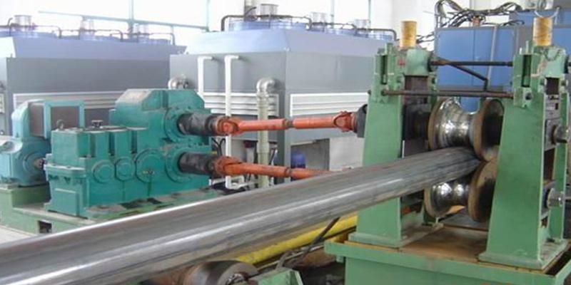 High Frequency Straight Seam Tube Mill Line with Sheet Straighten Machine