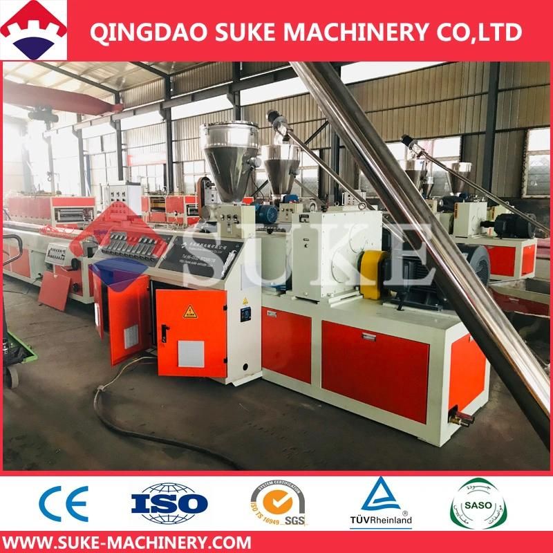 WPC Wood Plastic Wall Board Extrusion Machine Line