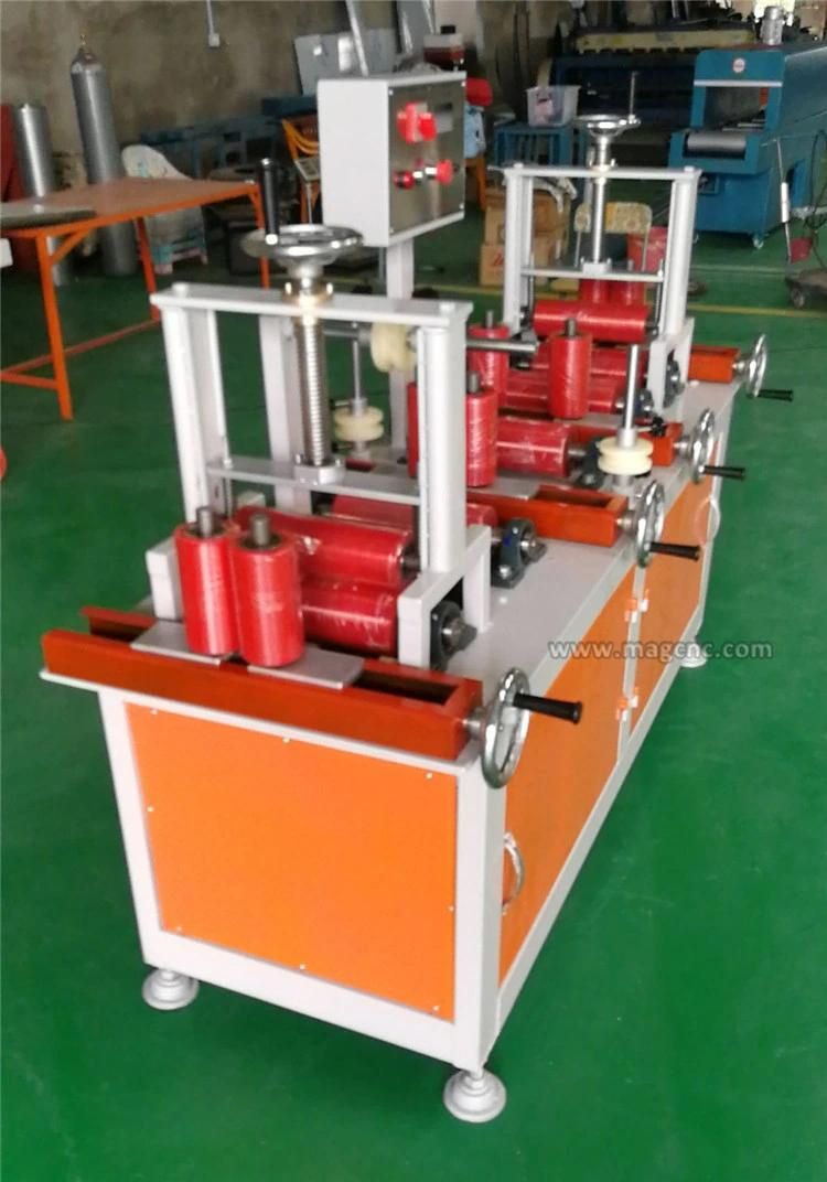 Automatic Four Side Tape Sticking Packing Machine for Aluminium Profile
