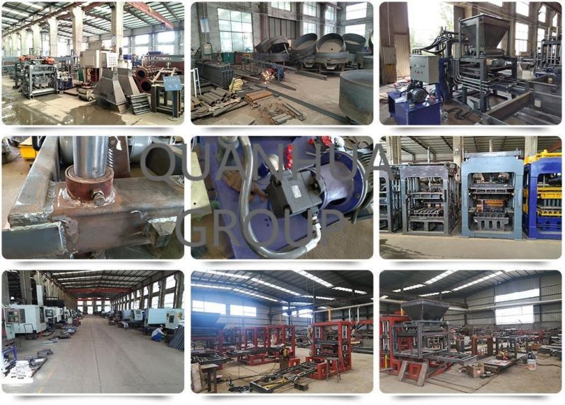 Qhj4-28 Automatic Cement Brick Making Machine /Full-Automatic Cement Brick Making Machine/Cement Interlocking Hollow Brick Block Making Machine