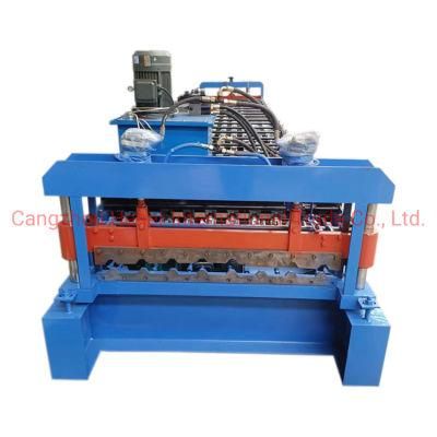 Cold Aluminium Steel Wall Panel Roofing Sheet Roll Forming Machine