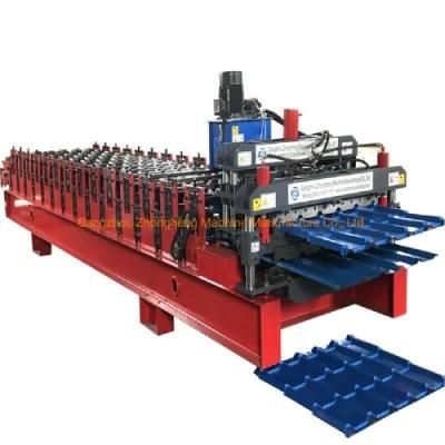 Galvanized/Aluminum Roof Sheet Glazed Tile Roll Forming Machine