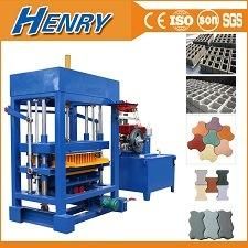 Qt4-30 Hydralic and Disel Engine Concrete Hollow Block Brick Paver Block Machine