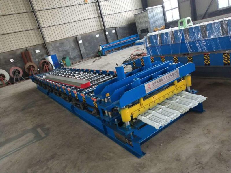 Dixin Certificated Glazed Tile Roof Panel Roll Forming Machine