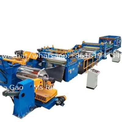 Galvanized Steel Fully Automatic Steel Coil Slitting Machine