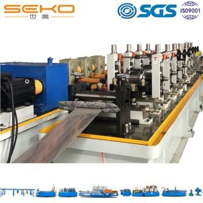 Precision Steel Pipe Making Machine Price SUS304 Steel Duct Production Line Welding Tube Mill Machine