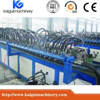 Steel Light Keel Plate Roll Forming Machine, Steel Tracks Light Keel Hat Section Cold Roll Forming Line