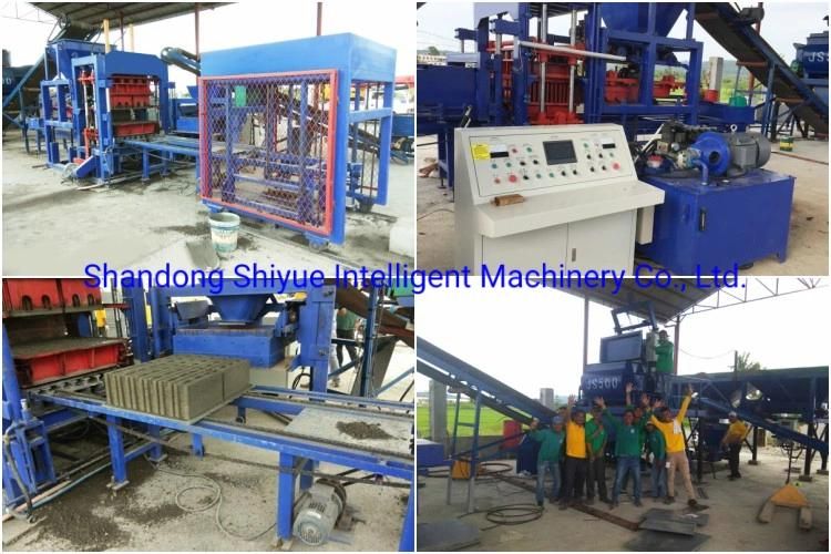 Qt6-15 Automatic Concrete Block Manufacturing Machinery