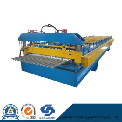Corrugated Roof Sheet Galvanized Aluminium Cold Roll Forming Making Machinery