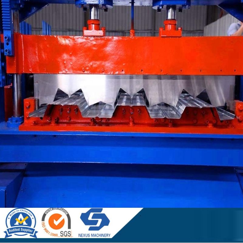 688 Metal Decking Sheet Roll Forming Machine/Fully Electric Automatic Deck Floor Roll Forming Machine