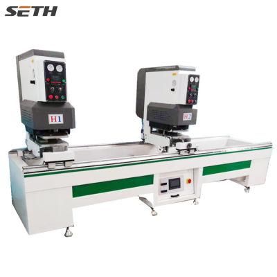 UPVC Window Fabrication Machine Double Head Seamless Welding Machine Plastic Welding Machine