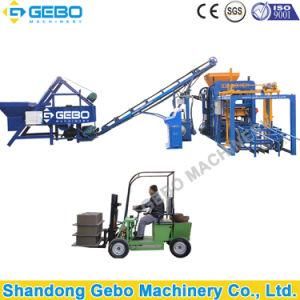 Qt4-18 Concrete Block Making Machine in Rwanda/Hydraulic Hollow Block Machine