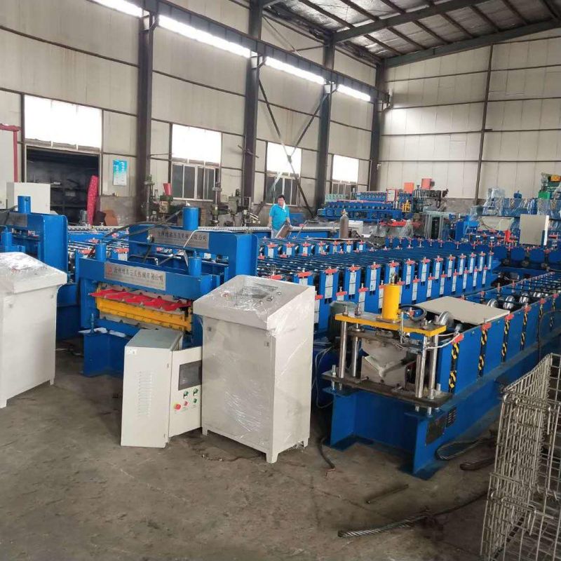 Metal Roofing Sheet Corrugating Iron Sheet Roll Forming Machine