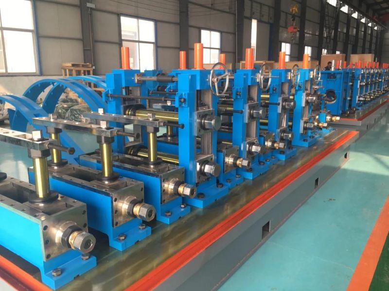 Cr / Hr Carbon Steel / Galvanized Steel Square/ Rectangular ERW Pipe High-Frequency Welding / Making /Forming Machine / Tube Mill Good Price