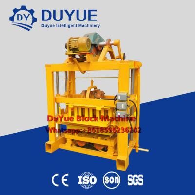 Qtj4-40 Concrete Hollow Block Machine Block Paver Machine Cement Brick Making Machine Price