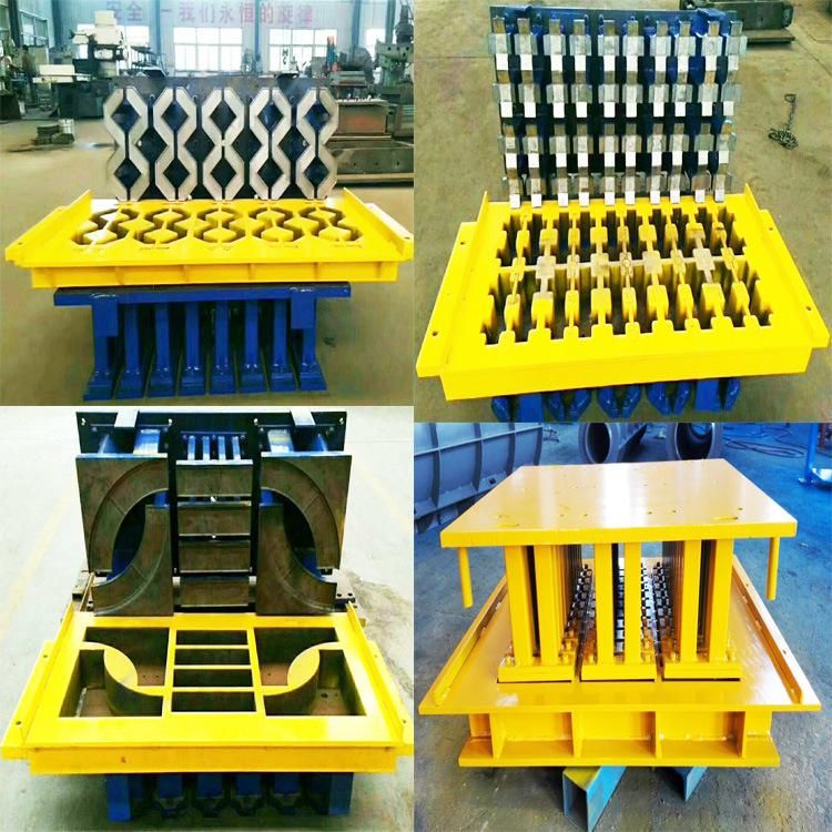 Qtr12-15 Brick Making Machine Bricks Machinery Bricks Making Machine Building Construction Equipment