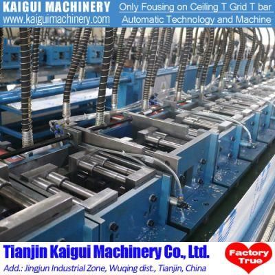 Factory Fully Automatic T Grid T Bar Forming Machine Main Tee