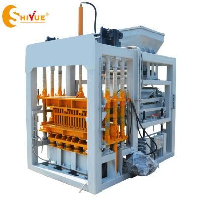 Qt4-15 Hydraulic Automatic Block Machinery Production Line Supporting