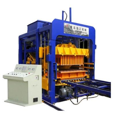 Qt10-15 Block Machine Big Production Line Concrete Brick Makin Machine