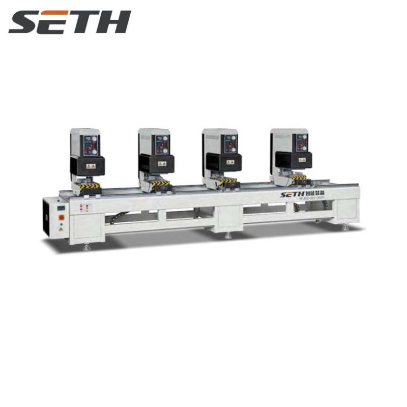 PVC Window Machine UPVC Profile Double Side Seamless Four Head Welding Machine