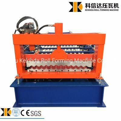 Kexinda 836mm Corrugated Roll Forming Machine Lifetime Guaranteed