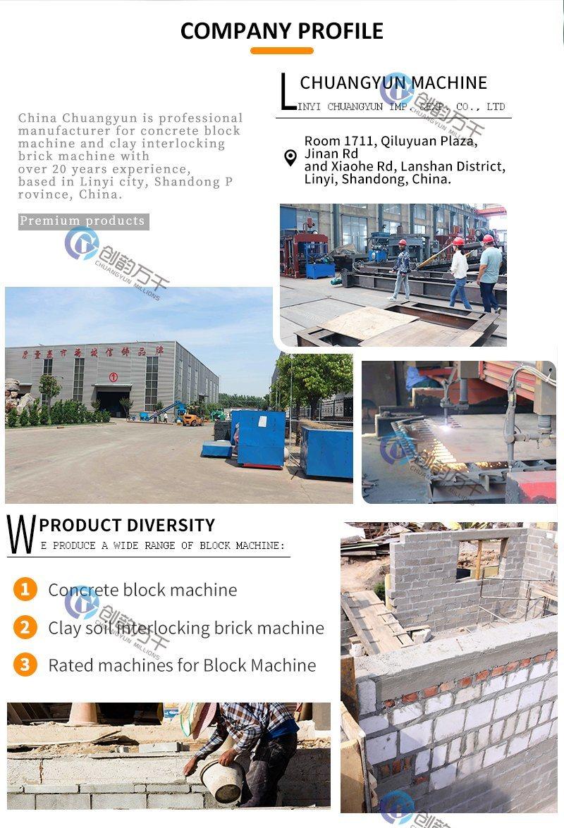 Qft4-24 Concrete Block Making Machine for Sale in UK Hollow Block Manufacturing Machine
