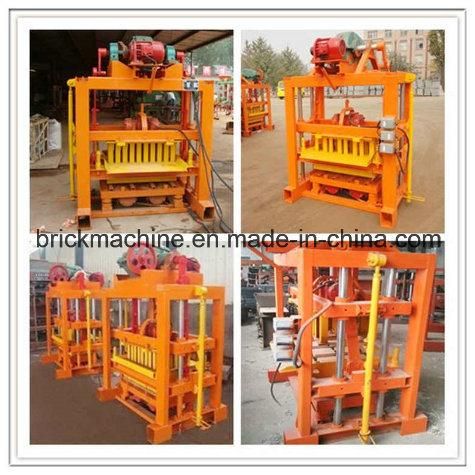 Qtj4-40 Most Selling Concrete Block Making Machine Pavers Machinery