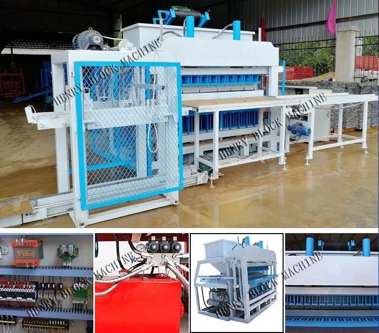 Hr10-10 Fully Automatic Hydraulic Soil Interlocking Brick Machine with Good Production Lower Cost