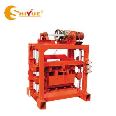 Qtj4-40 Concrete Hollow Block Making Machine Manual Brick Machine