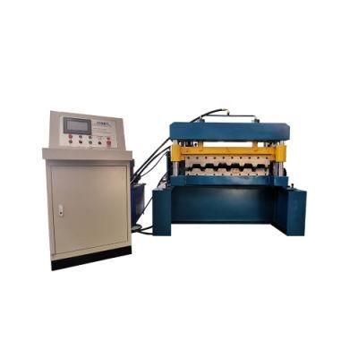 Steel Deck Roll Forming Machine China Machine Floor Tile Decking Making Machine