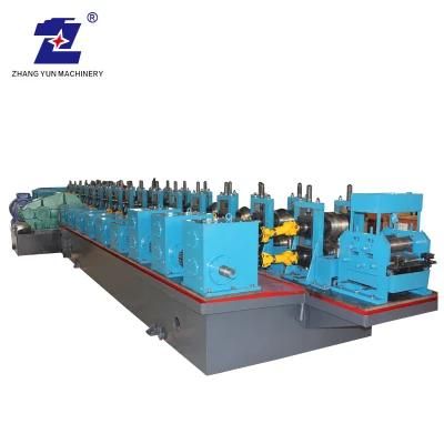 Making Galvanized Steel Profile Cold Drawn/Drawing Roll/Rolling/Roller Making/Forming Machinery Elevator Guide Rail Machine