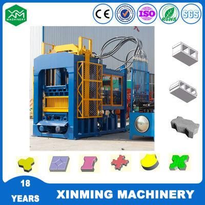 Hot Sale Qt8-15 Full Automatic Hydroforming Hollow/ Solid Concrete Cement Block Making Machine with Pallet