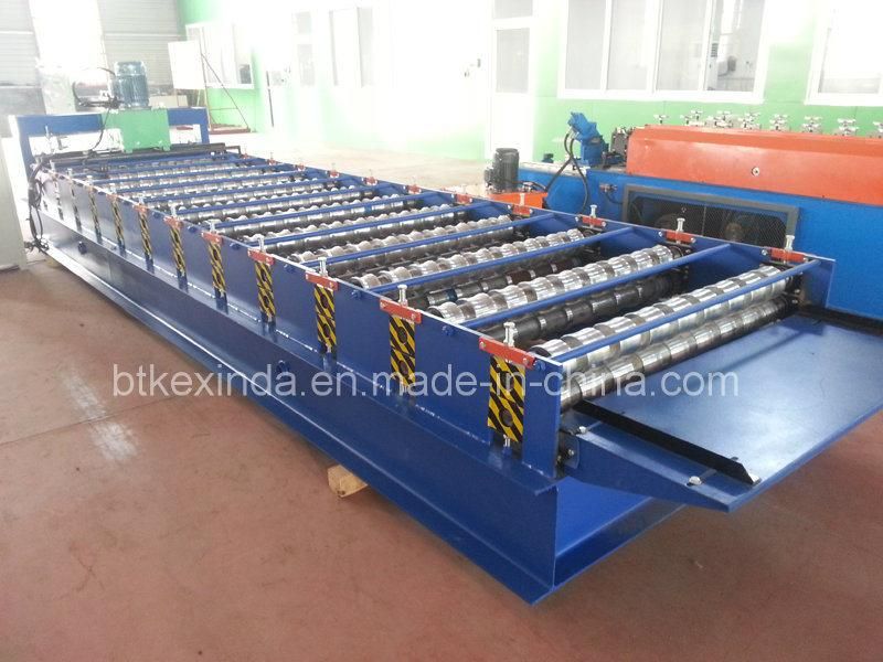 Kexinda C18 Trapezoid Galvanized Steel Roofing Plate Rolling Machine