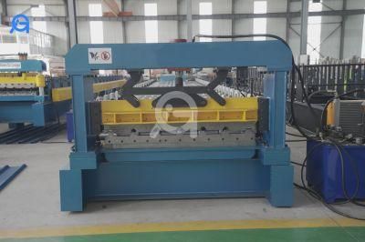 2021 High Quality 1100 Trapezoidal Tile&#160; Step&#160; Roofing Sheet Roll Forming&#160; Machine