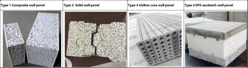 Prefabricated Lightweight Concrete Wall Panel Equipment