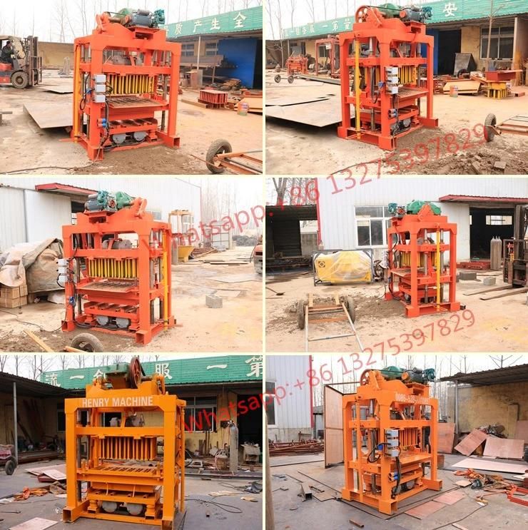 Qtj4-40 Concrete Block Moulding Machine Hollow Brick Machine for Sale
