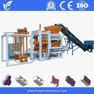 Qt4-20 Automatic Concrete Hollow Block Slab Cabro Making Machine in Kenya