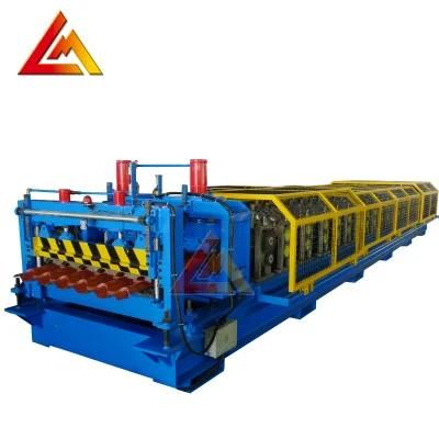 840 Steel Glazed Roof Tile Roll Forming Machine